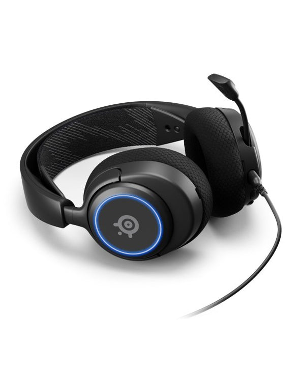 SteelSeries Arctis Nova 3 - Auriculares Gaming RGB PC/PS4/PS5/Switch Negros Todos los auriculares | STEELSERIES