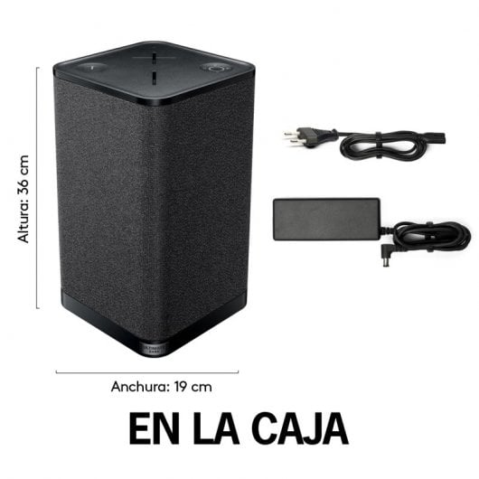 Ultimate Ears Hyperboom - Altavoz Portátil Bluetooth 229W Negro Altavoces | ULTIMATE EARS