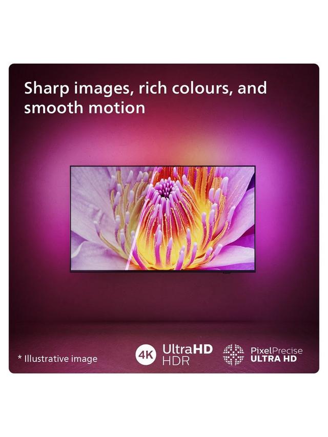 Tv Philips 50" 50PUS8009/12 Ambilight LED UltraHD 4K, HDR10+, Smart TV, SO TITAN Televisores | PHILIPS