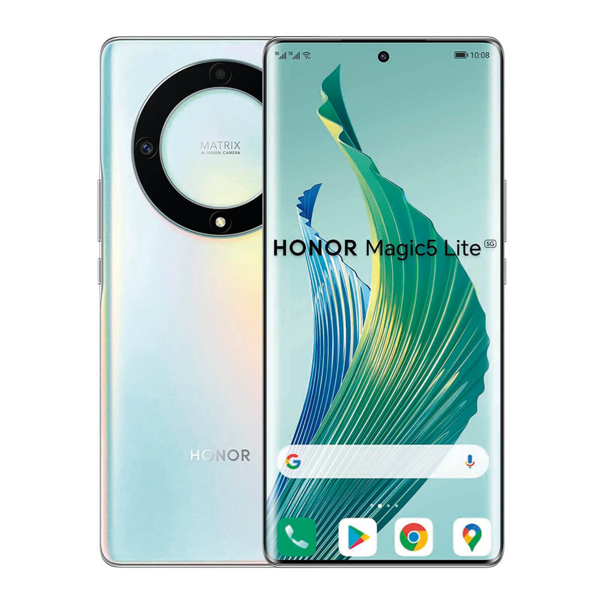 Honor Magic5 Lite 5G 8GB/256GB Plata (Titanium Silver) Dual SIM RMO-NX1 Smartphone | Honor