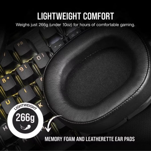 Corsair HS55 Wireless - Auriculares Inalámbricos Gaming Carbon Todos los auriculares | CORSAIR