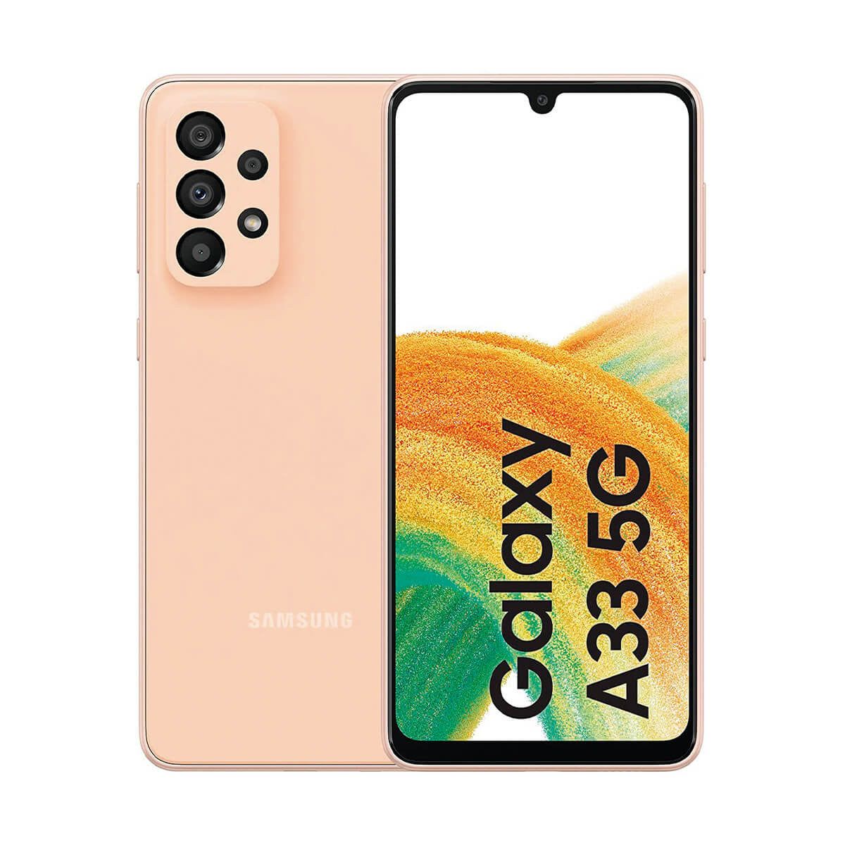 Samsung Galaxy A33 5G 6GB/128GB Naranja (Awesome Peach) Dual SIM A336 Smartphone | Samsung
