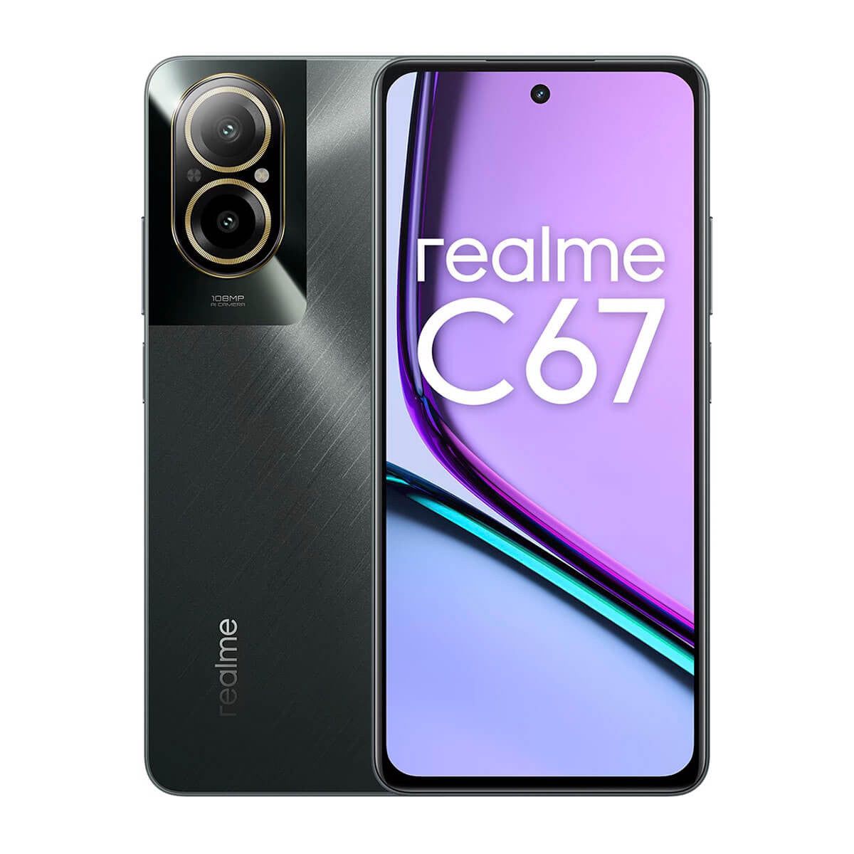 Realme C67 4G 6GB/128GB Negro (Black Rock) Dual SIM Smartphone | Realme