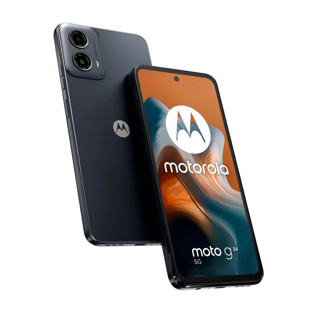 Motorola Moto G34 4GB/128GB Negro (Charcoal Black) Dual SIM XT2363-2 Smartphone | Motorola