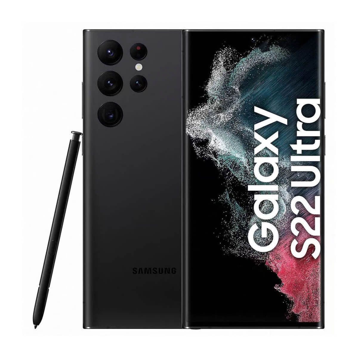 Samsung Galaxy S22 Ultra Enterprise Edition 5G 8GB/128GB Negro (Phantom Black) Dual SIM SM-S908 Smartphone | Samsung