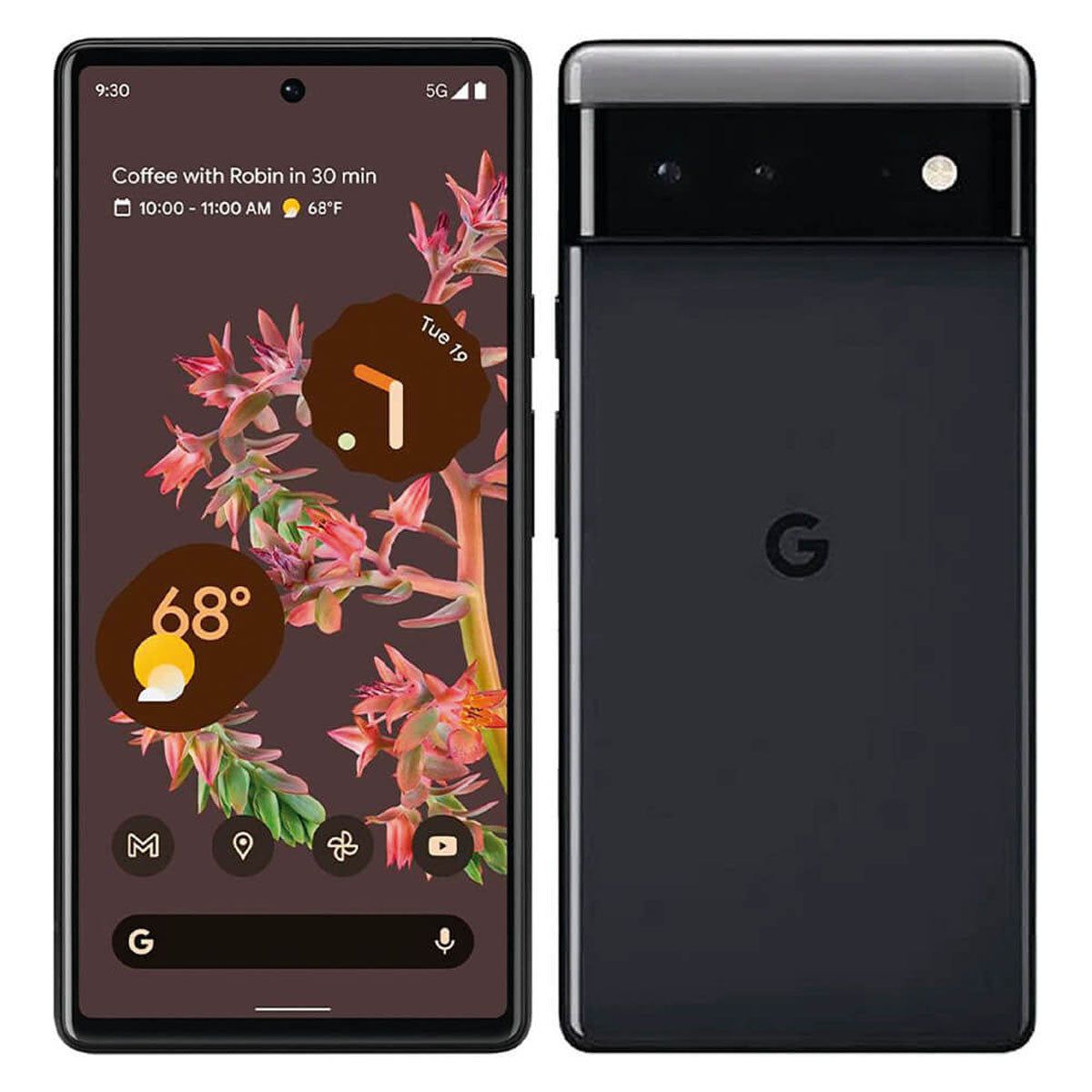 Google Pixel 6 5G 8GB/128GB Negro (Stormy Black) GB7N6 Smartphone | Google