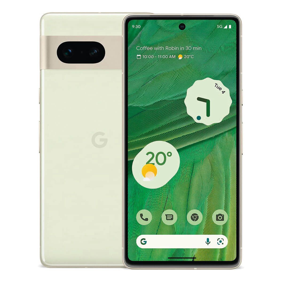 Google Pixel 7 5G 8GB/128GB Verde Lima (Lemongrass) Dual SIM Smartphone | Google