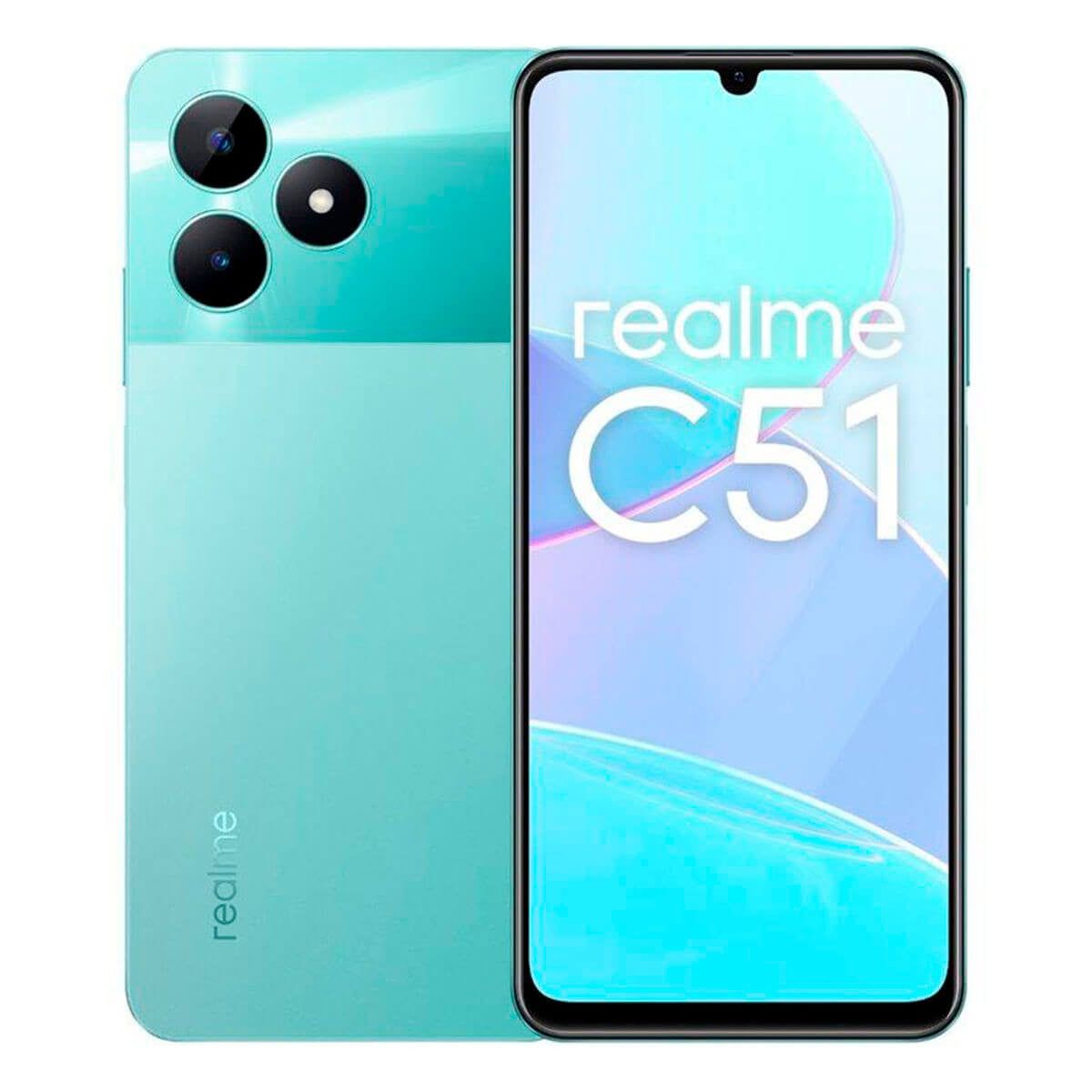Realme C51 4GB/128GB Verde (Mint Green) Dual SIM RMX3830 Smartphone | Realme