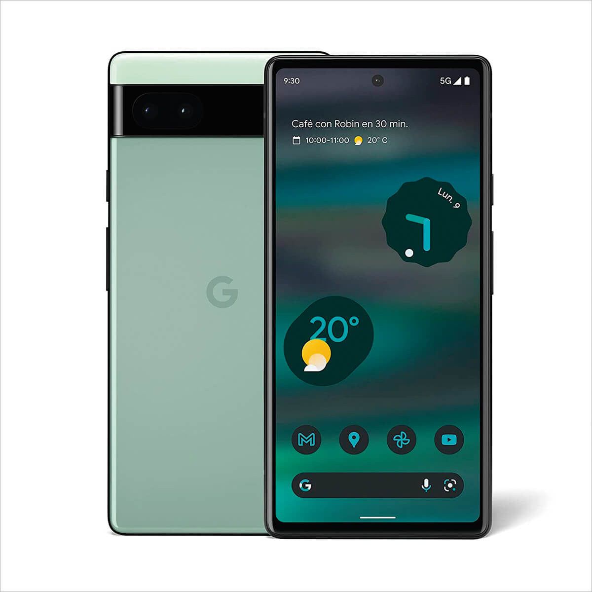 Google Pixel 6a 5G 6GB/128GB Verde (Sage Green) G1AZG Smartphone | Google