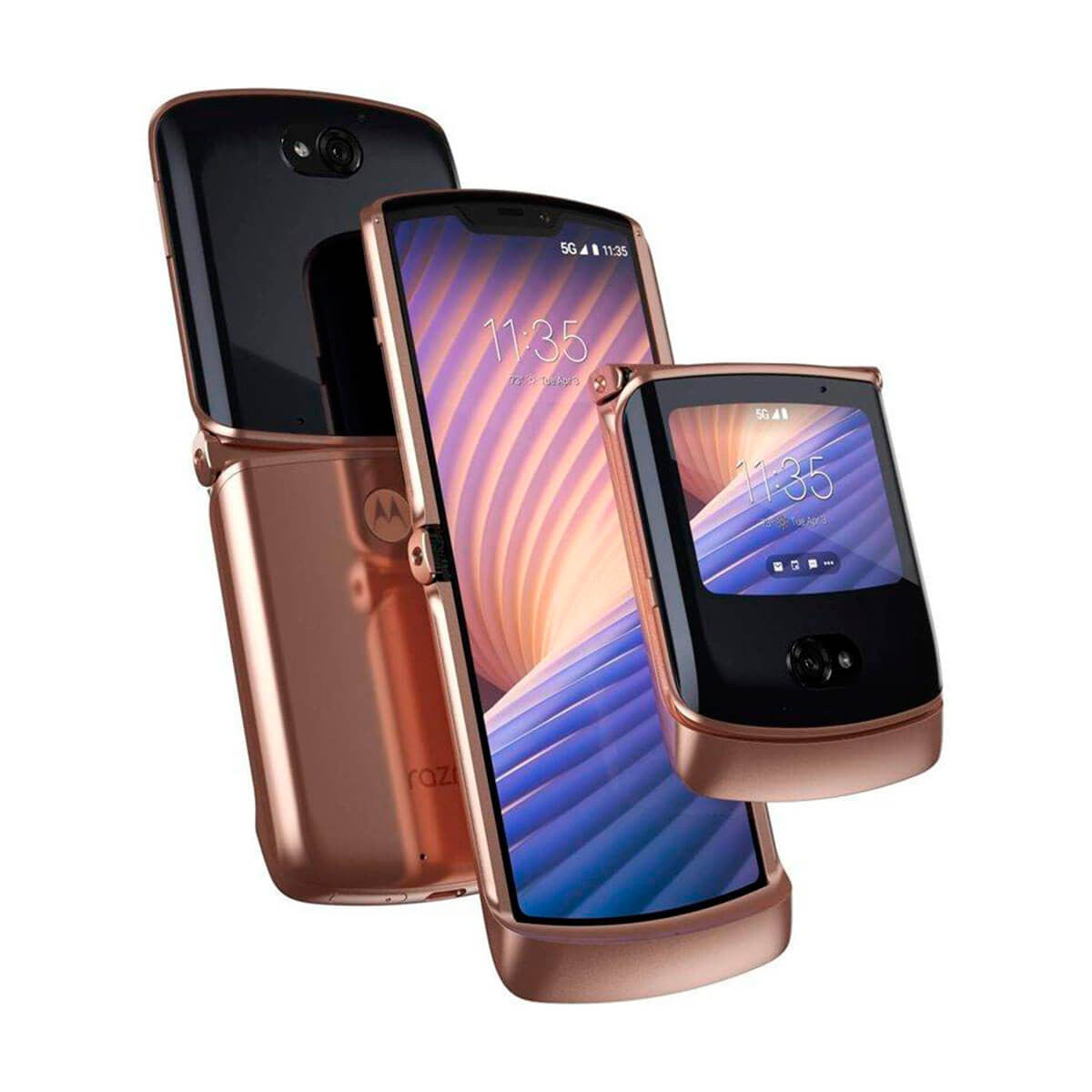 Motorola Razr 5G 8GB 256GB Dorado Blush Gold Dual SIM