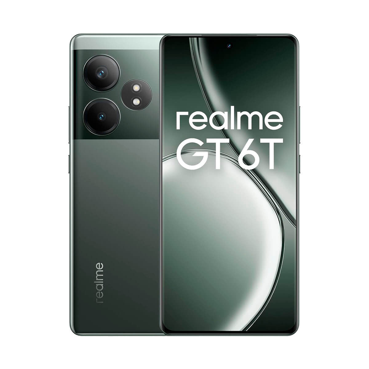 Realme GT 6T 5G 8GB/256GB Verde (Razor Green) Dual SIM Smartphone | Realme