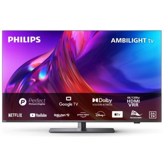 TV Philips The One 55PUS8818/12 55" Ambilight, LED UltraHD 4K, HDR10+, Smart TV Televisores | PHILIPS