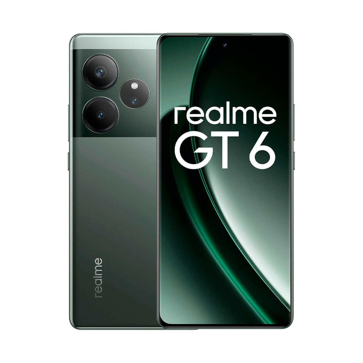 Realme GT 6 5G 12GB/256GB Verde (Razor Green) Dual SIM Smartphone | Realme