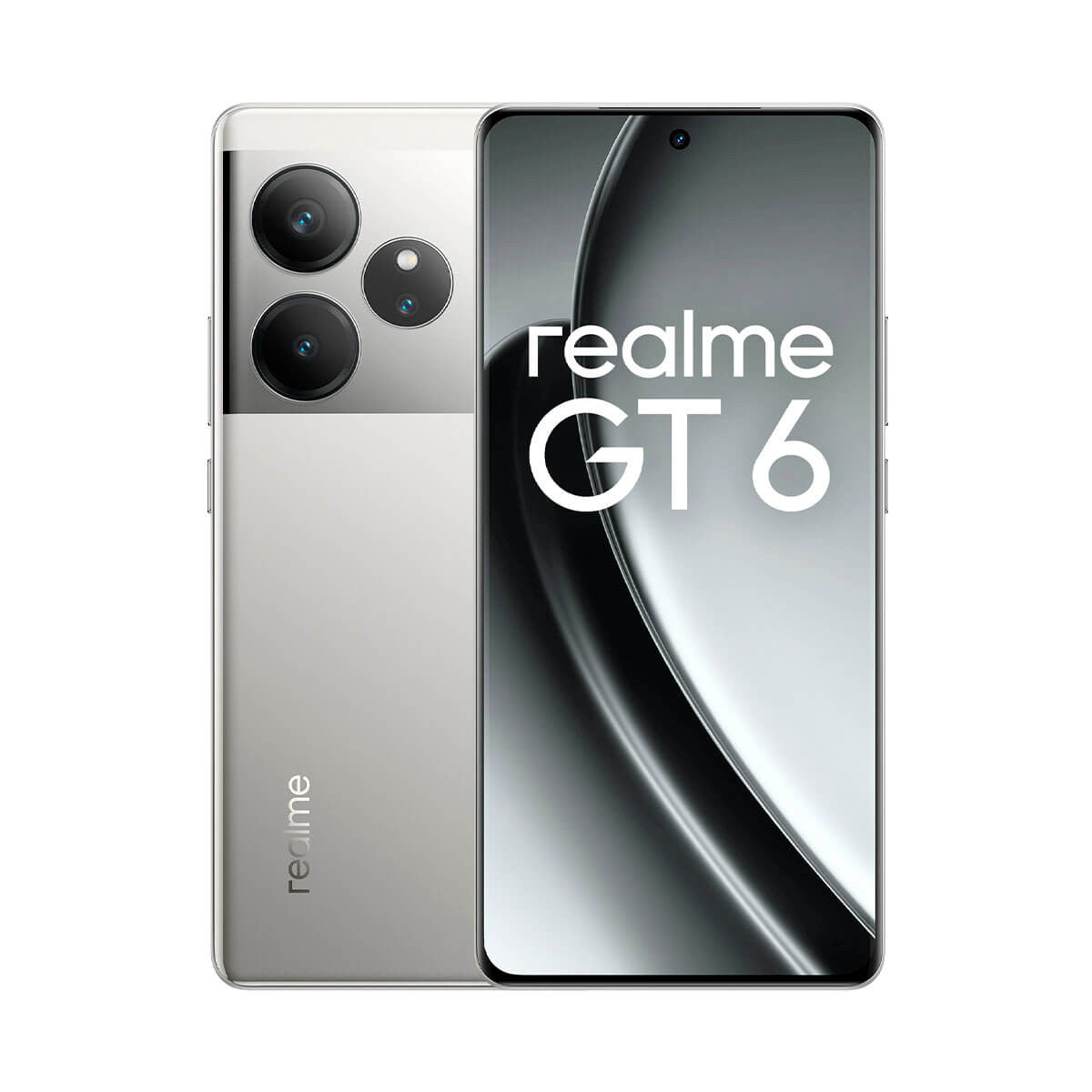 Realme GT 6 5G 12GB/256GB Plata (Fluid Sliver) Dual SIM Smartphone | Realme