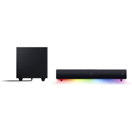 Razer Leviathan V2 - Barra de Sonido Bluetooth RGB 7.1 con Subwoofer Altavoces | RAZER