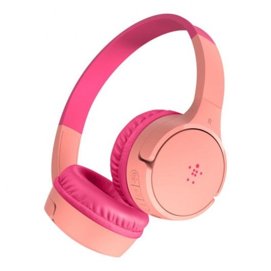 Belkin SoundForm Mini - Auriculares Inalámbricos para Niños Rosa