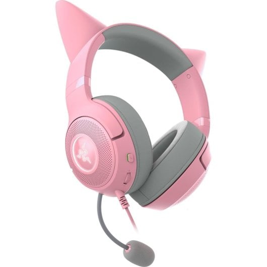 Kraken Kitty V2 - Auriculares RGB Gaming Rosas