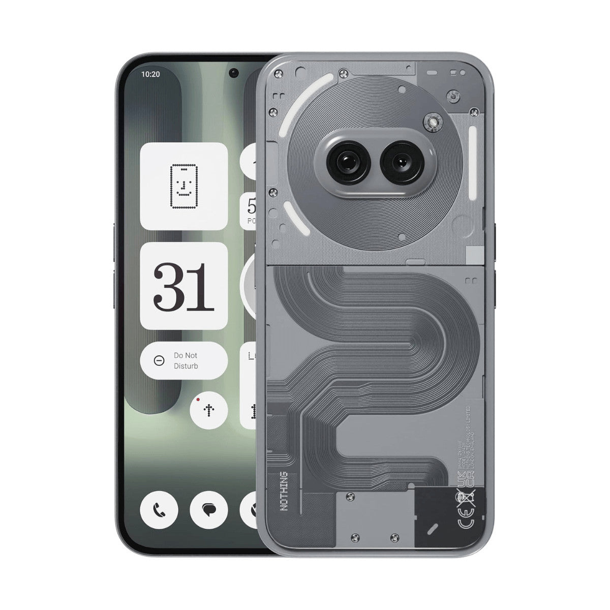 Nothing Phone 2a Plus 5G 12GB/256GB Gris (Grey) Dual SIM Smartphone | Nothing Tech