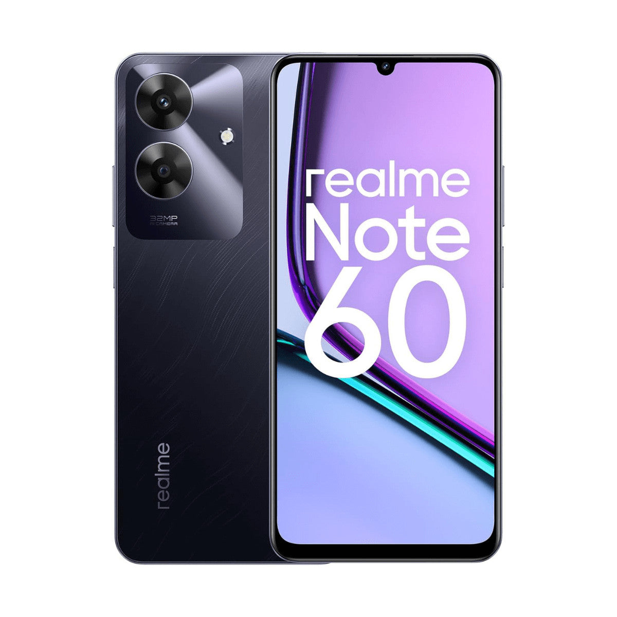 Realme Note 60 4G 6GB/128GB Negro (Marble Black) Dual SIM Smartphone | Realme
