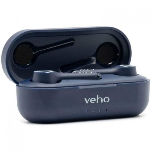 Veho Stix TWS - Auriculares Intraurales Bluetooth Azul Marino