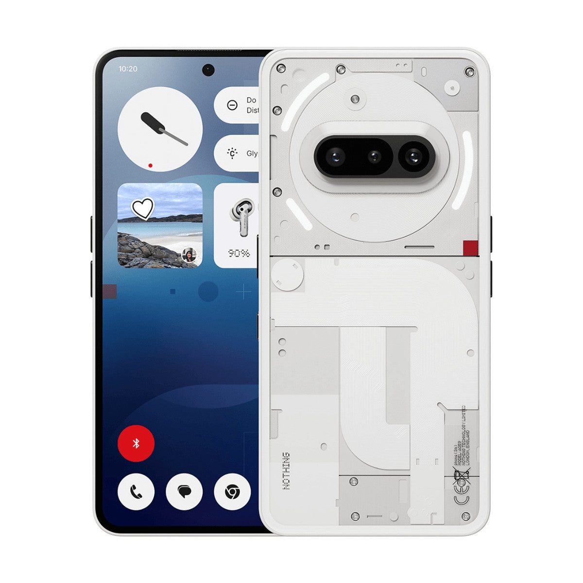 Nothing Phone 3a 5G 8GB/128GB Blanco (White) Dual SIM Smartphone | Nothing Tech