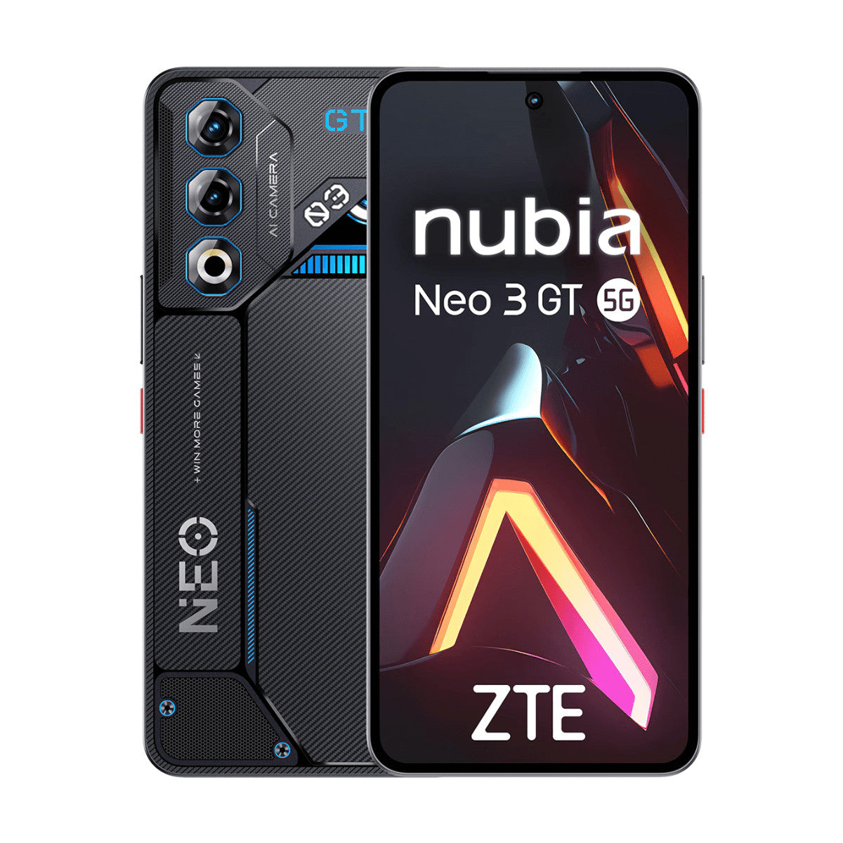 ZTE Nubia Neo 3 GT 5G 12GB/256GB Negro (Interstellar Gray) Dual SIM Smartphone | ZTE