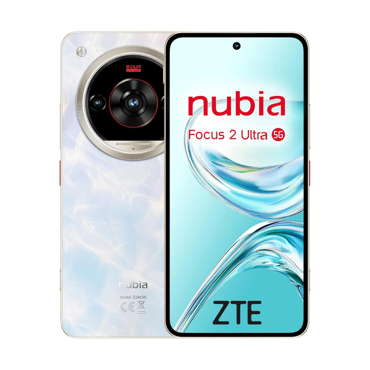 ZTE Nubia Focus 2 Ultra 8GB/512GB Blanco (Sunrise White) Dual SIM Smartphone | ZTE