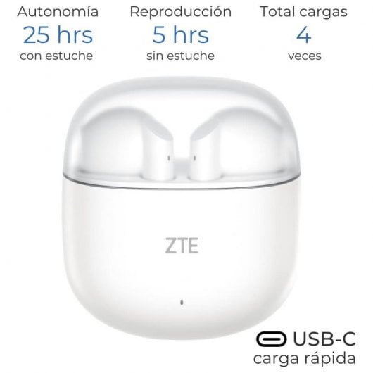 ZTE Buds 2 - Auriculares Bluetooth Blancos Todos los auriculares | ZTE