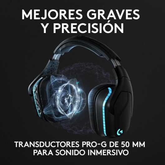 Logitech G935 - Auriculares Gaming Inalámbricos LightSync 7.1 Todos los auriculares | Logitech