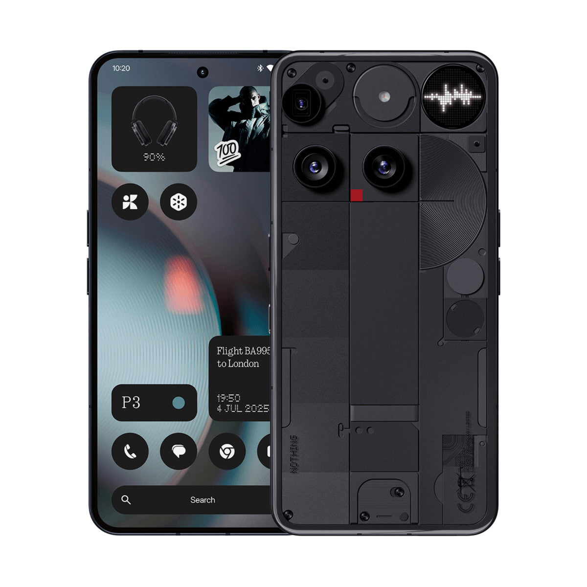 Nothing Phone 3 5G 12GB/256GB Negro (Black) Dual SIM Smartphone | Nothing Tech