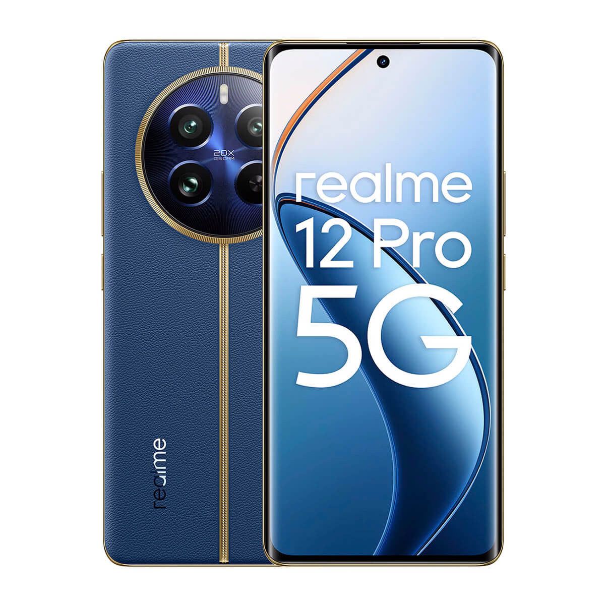 Realme 12 Pro 5G 12GB/256GB Azul (Submarine Blue) Dual SIM Smartphone | Realme