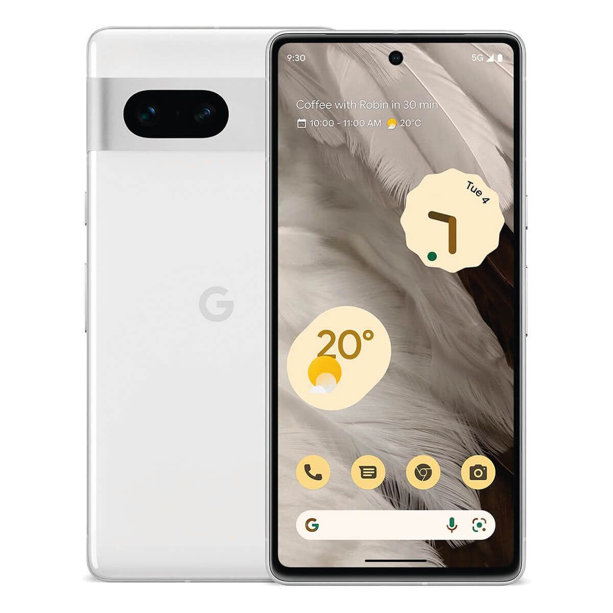 Google Pixel 7 5G 8GB/256GB Blanco (Snow) Dual SIM GVU6C Smartphone | Google
