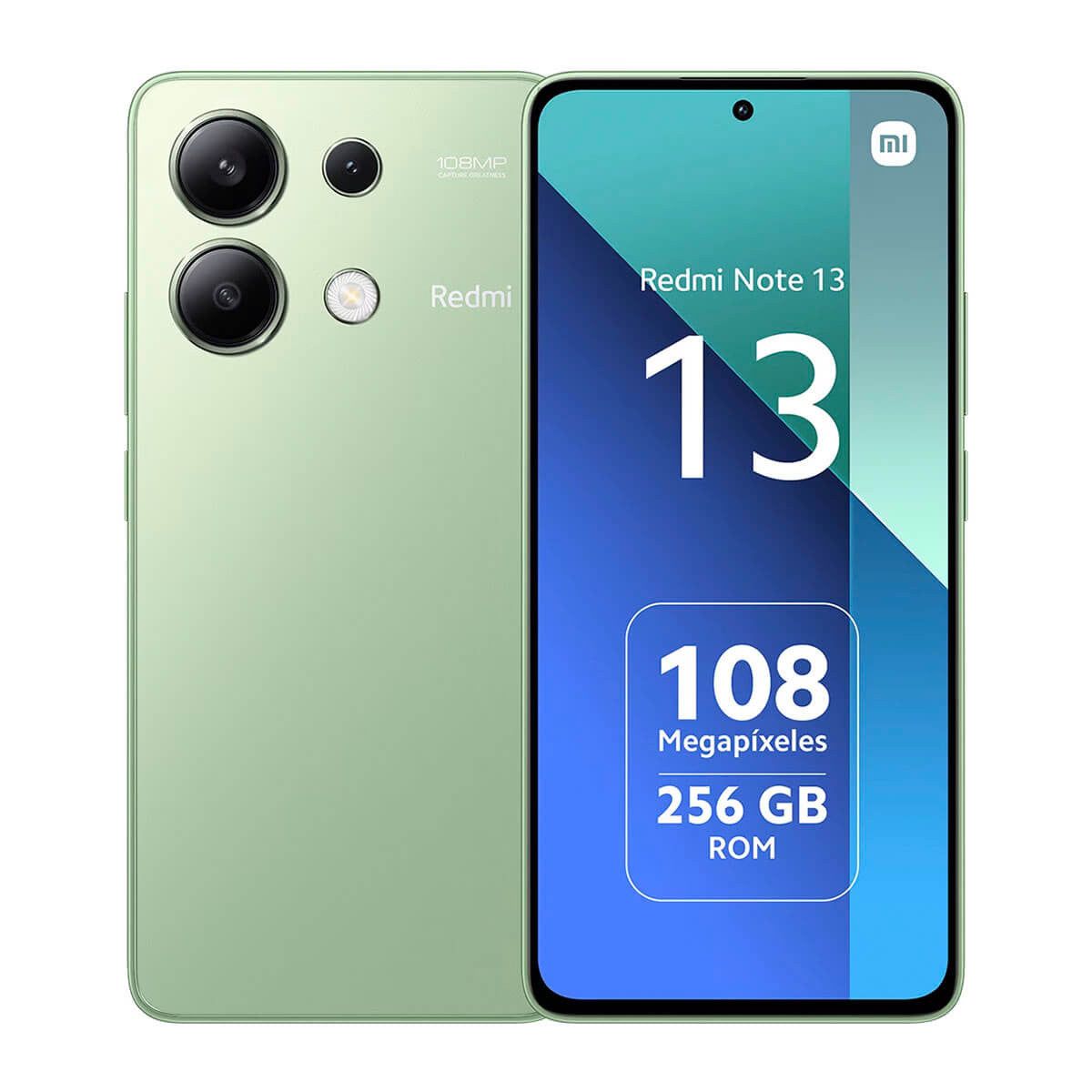 Xiaomi Redmi Note 13 4G 8GB/256GB Verde (Mint Green) Dual SIM Smartphone | Xiaomi
