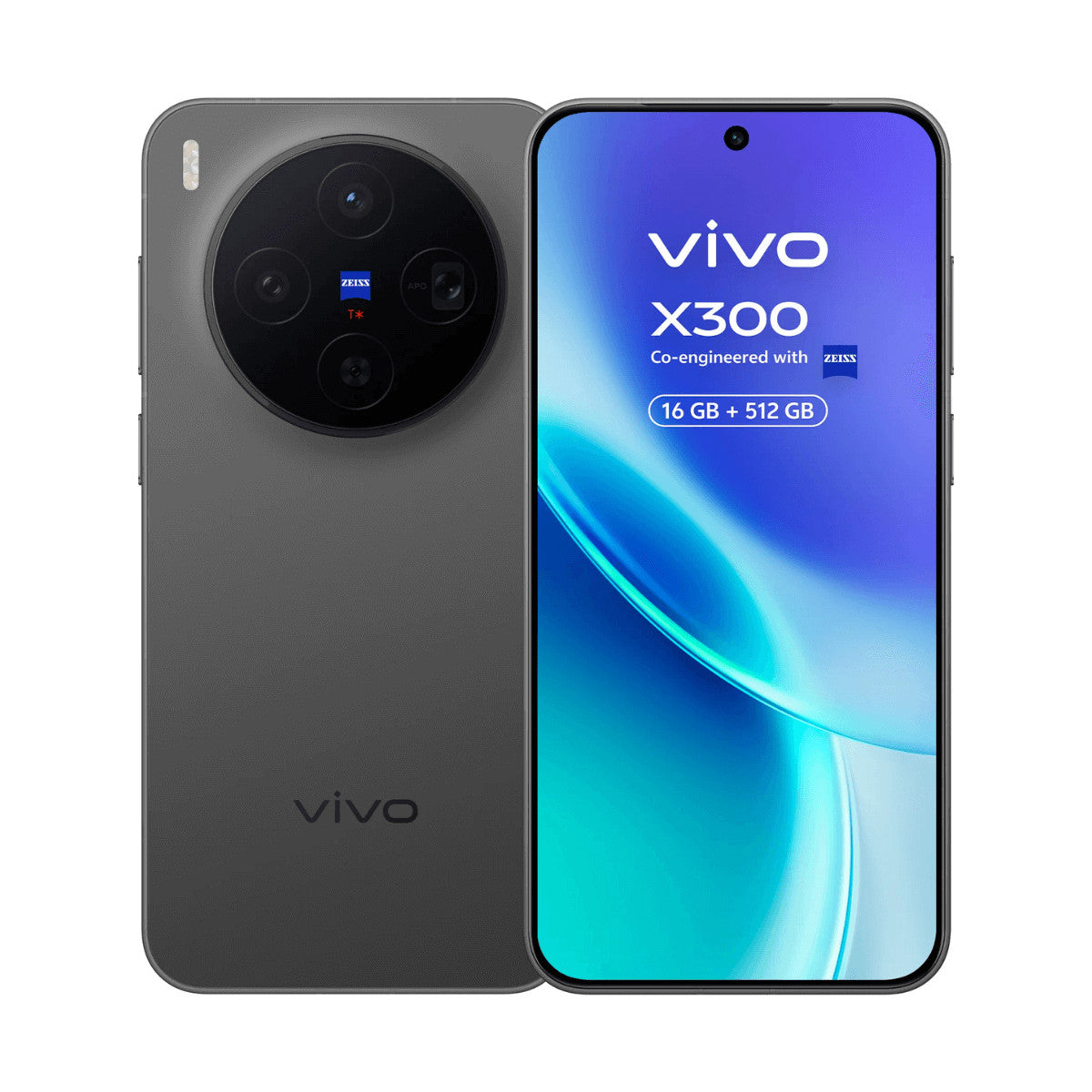 Hifi Media Store - Vivo X300 5G 16GB/512GB Black (Phantom Black