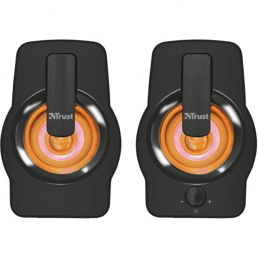 Trust Gemi - Altoparlanti RGB 2.0 12W