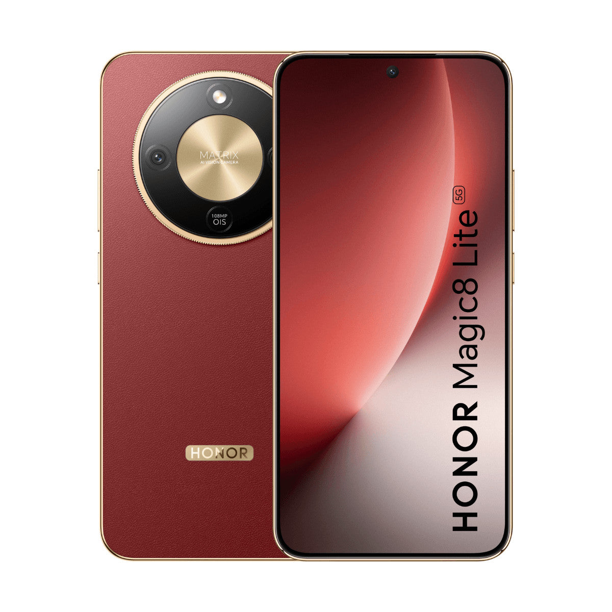 Honor Magic8 Lite 5G 8GB/256GB Rojo (Reddish Brown) Dual SIM Smartphone | Honor