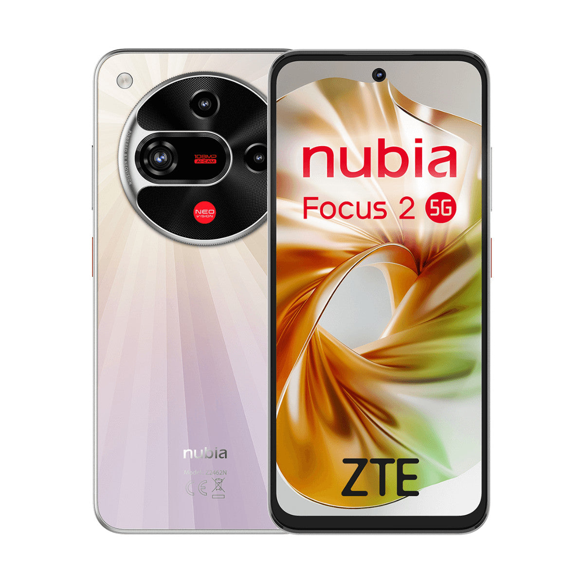 ZTE Nubia Focus 2 5G 8GB/256GB Blanco (Aurora White) Dual SIM Smartphone | ZTE