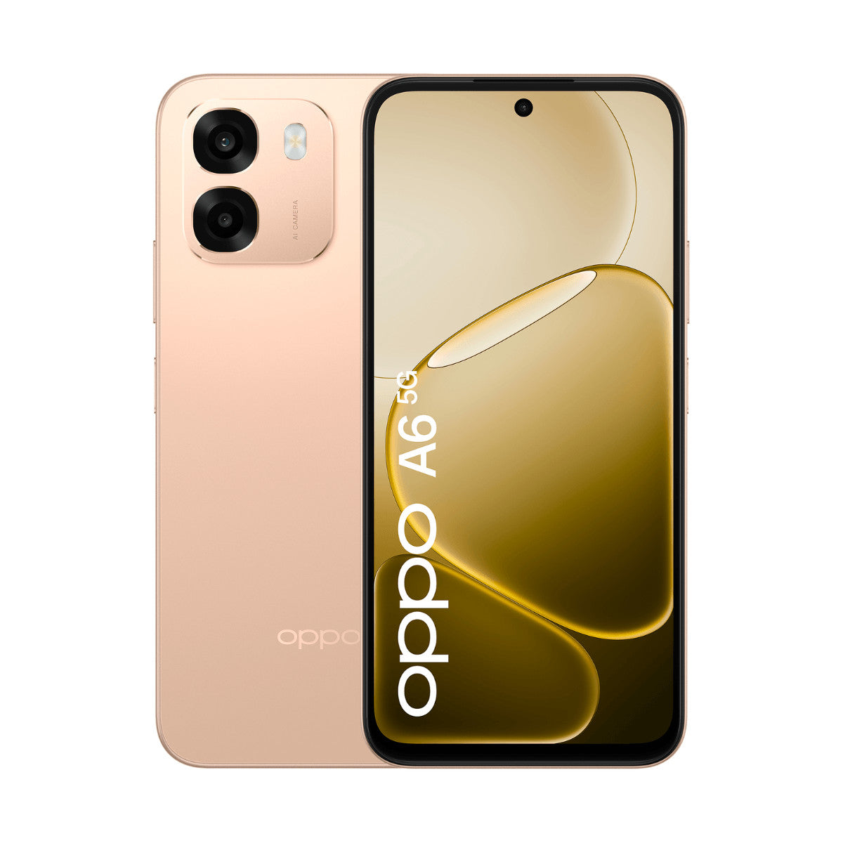OPPO A6 5G 6GB/256GB Dorado (Aurora Gold) Dual SIM Smartphone | Oppo