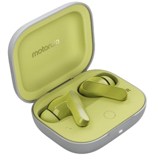 Motorola Moto Buds Green Banana - Auriculares Inalámbricos con Estuche de Carga Verde Todos los auriculares | MOTOROLA