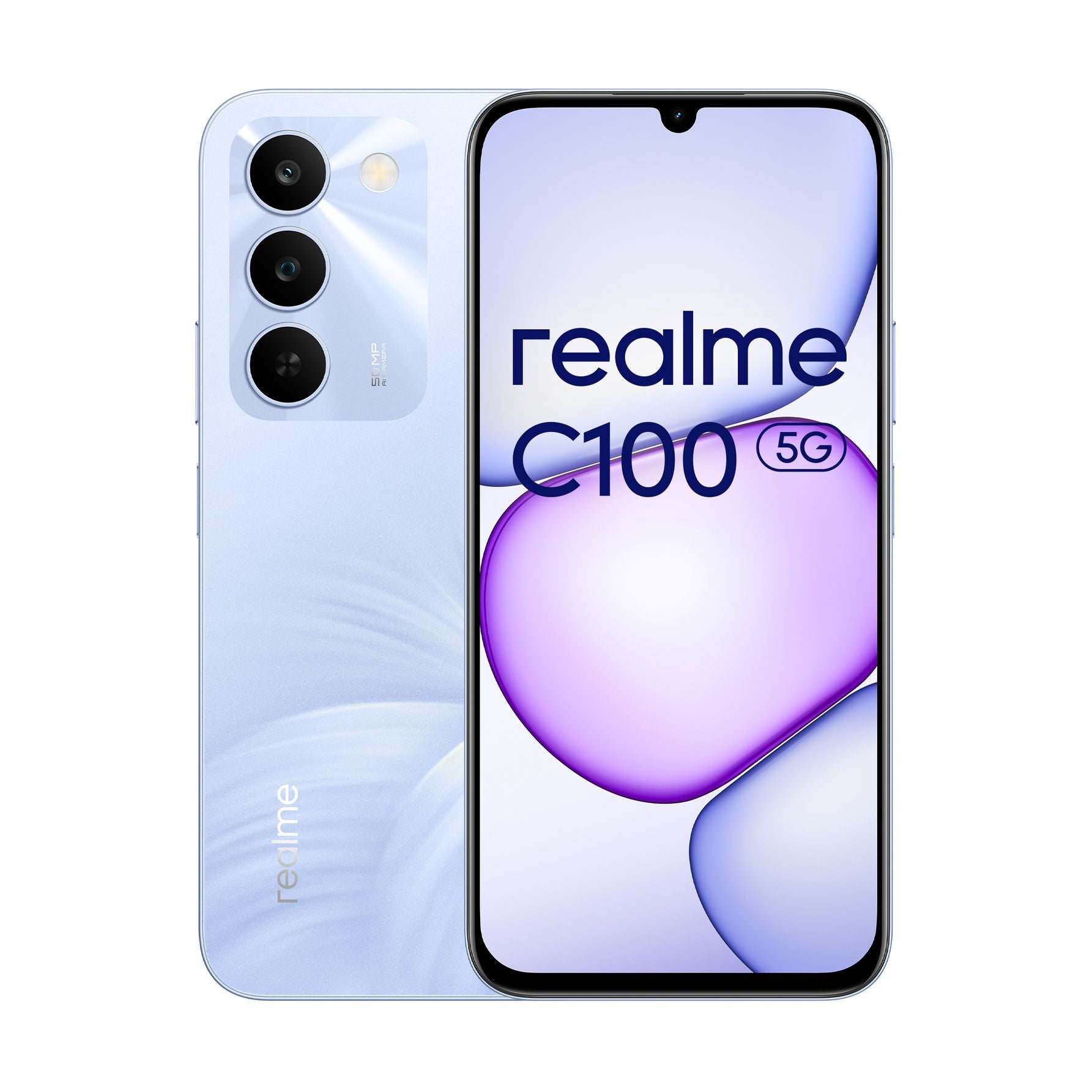 realme C100 5G 4GB/256GB Púrpura (Blooming Purple) Dual SIM RMX5258 Smartphone | Realme