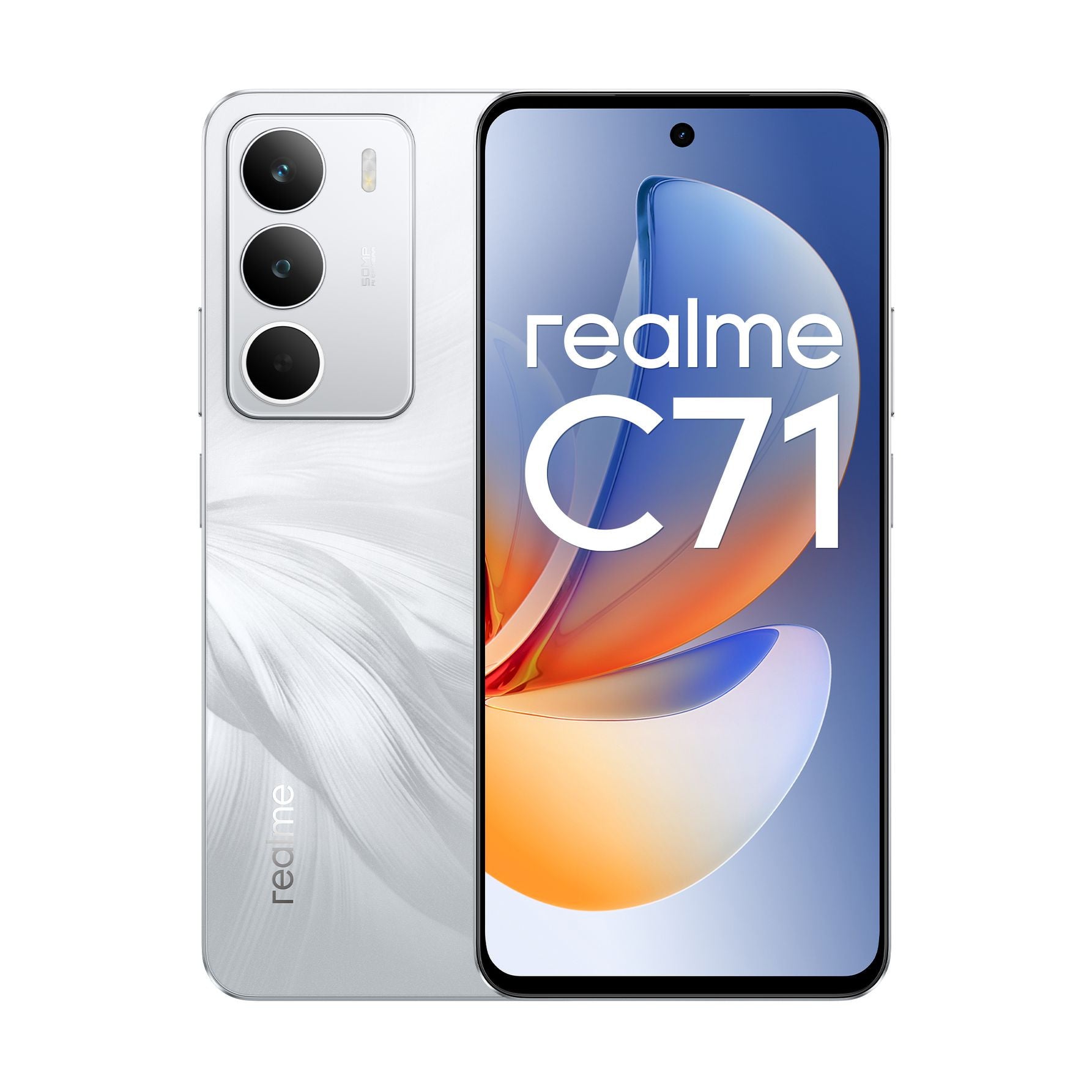 Realme C71 4G 4GB/ 256GB Blanco Cisne (White Swan) Dual SIM Smartphone | Realme