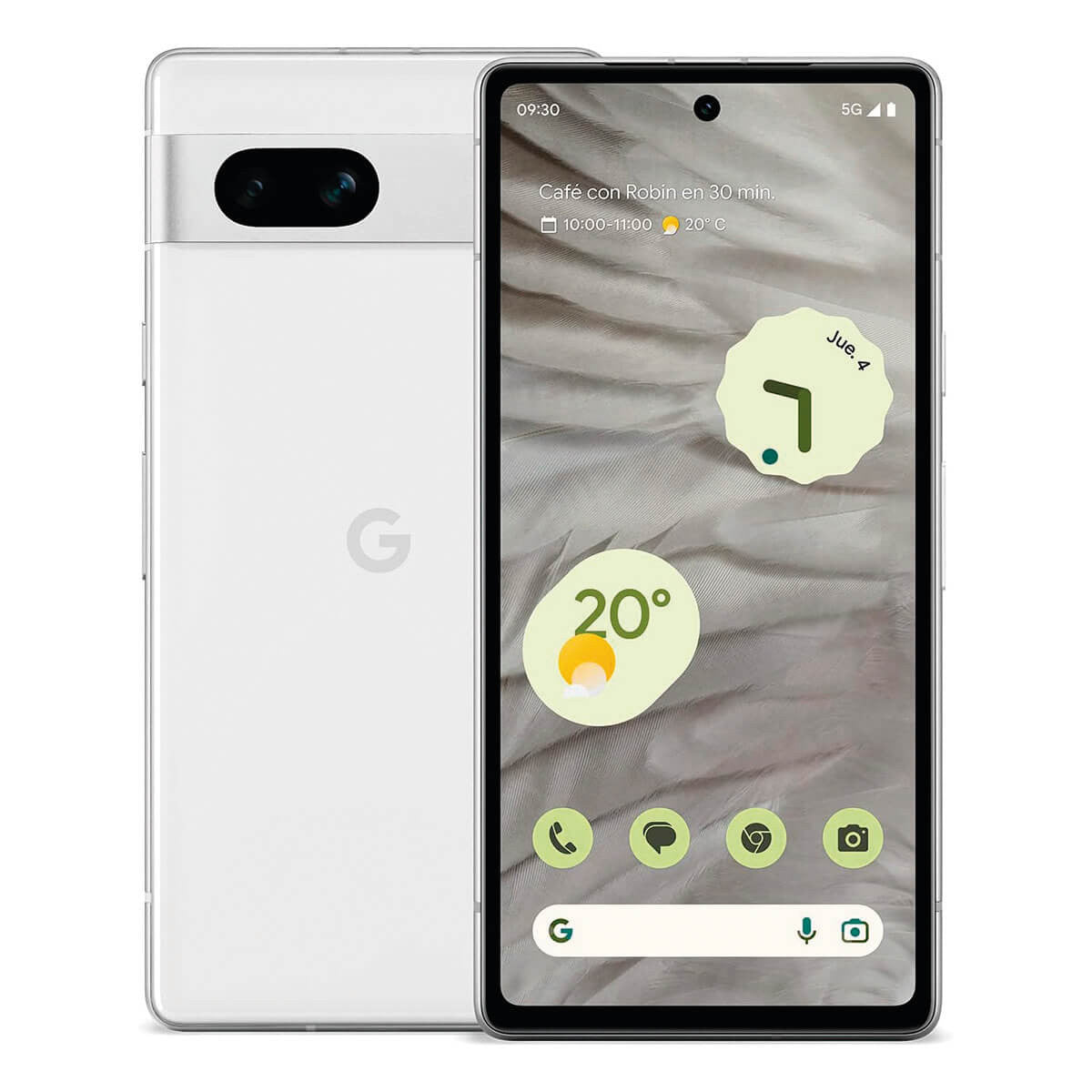 Google Pixel 7a 5G 8GB/128GB White (Snow White) Dual SIM GHL1X Smartphone | Google
