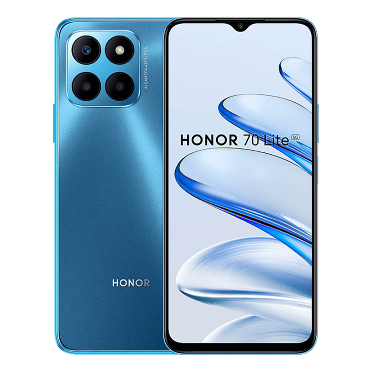 Honor 70 Lite 5G 4GB/128GB Blue (Ocean Blue) Dual SIM RBN-NX1 Smartphone | Honor