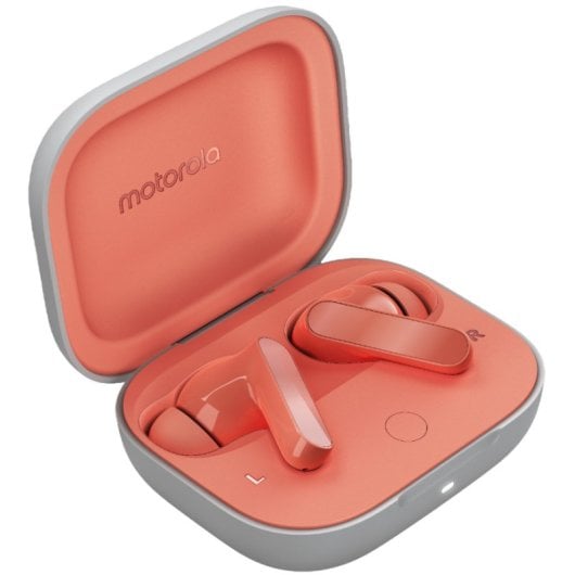 Motorola Moto Buds Peach Pink - Auriculares Inalámbricos con Estuche de Carga Rosa Todos los auriculares | MOTOROLA