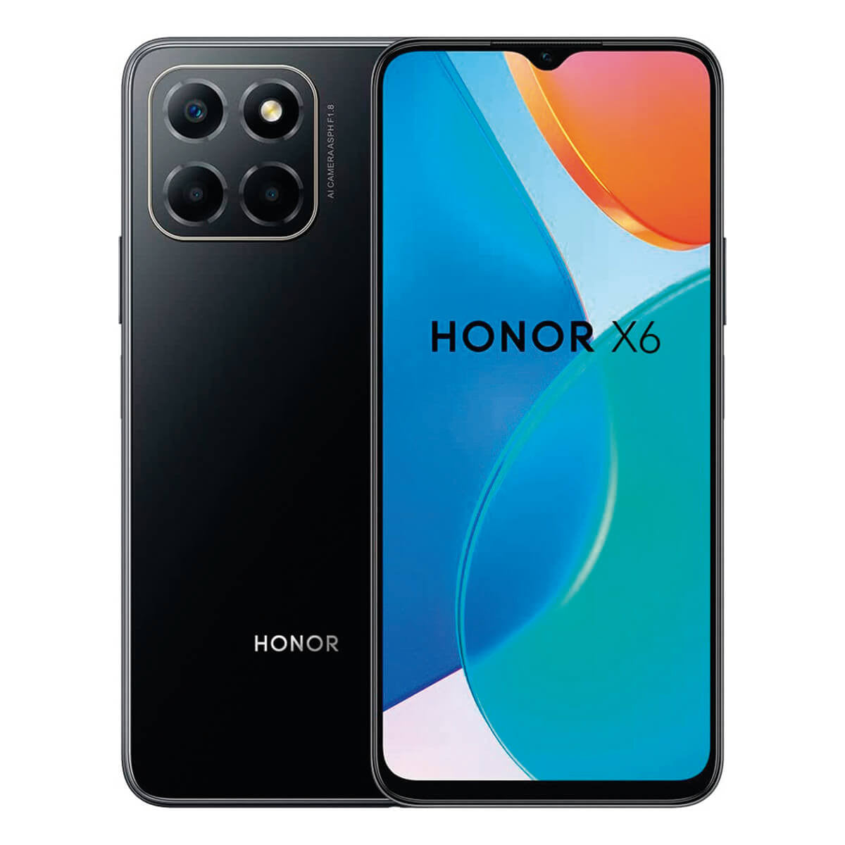 Honor X6 4GB/64GB Black (Midnight Black) Dual SIM Smartphone | Honor