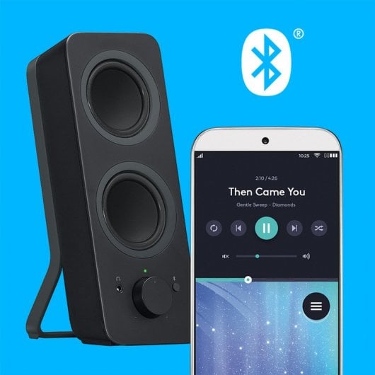 Logitech Z207 - Altavoces 2.0 Bluetooth 10W Negros Altavoces | Logitech