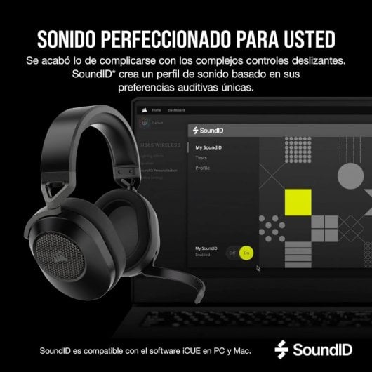 Corsair HS65 Wireless V2 - Auriculares Gaming Inalámbricos 7.1 Negros Todos los auriculares | CORSAIR