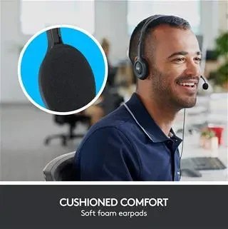 Logitech H111 - Auriculares Con Microfono y Jack 3.5 Gris Todos los auriculares | Logitech