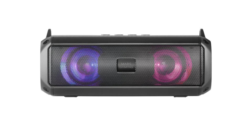Mars Gaming MSB-XT - Altavoz Portátil y Barra de Sonido Bluetooth RGB 20W Negro Altavoces | MARS GAMING
