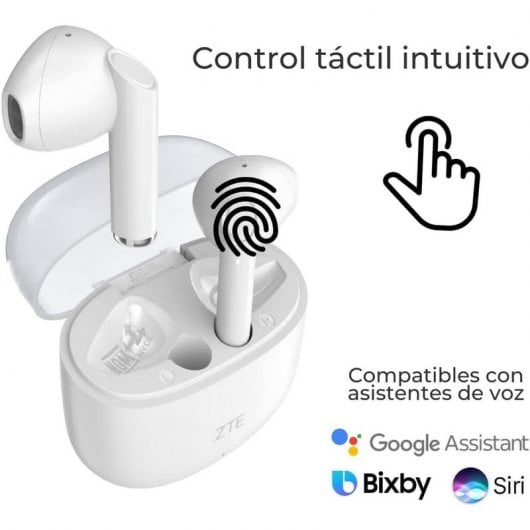 ZTE Buds 2 - Auriculares Bluetooth Blancos Todos los auriculares | ZTE